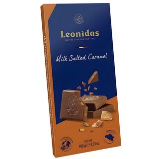 Млечен шоколад с карамел и морска сол (100г)