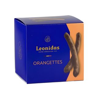Портокалови кори в тъмен шоколад Leonidas
