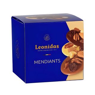 Mendiants шоколад Leonidas с ядки