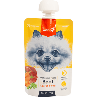 Wanpy Pâte à viande pour chiens, 90g