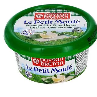 Fromage à tartiner ail et fines herbes le petit moulé 150g - PAYSAN BRETON