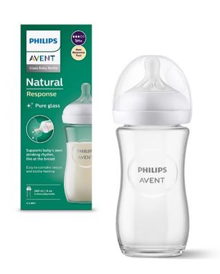 Philips Bouteille pour bébé en verre Avent, 240ml