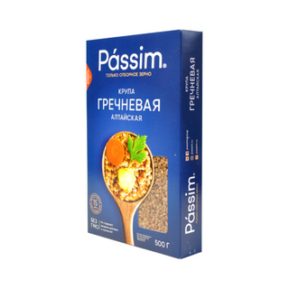 Крупа Гречневая Пассим Алтайская В Пакетиках Д/Варки 4 Шт По 125 Г-4605093013140
