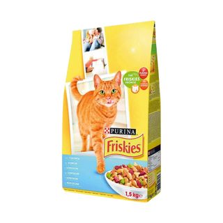PURINA FRISKIES за зряла възраст,сьомга и зел.1,5кг\00016619