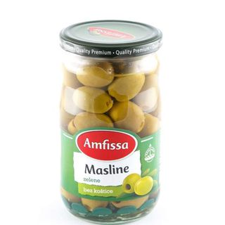 Amfissa zelene masline bez kostice 680g Amfissa