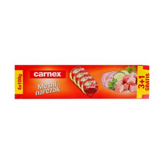 Multipak Mesni Narezak 100G 3+1 Gratis Carnex