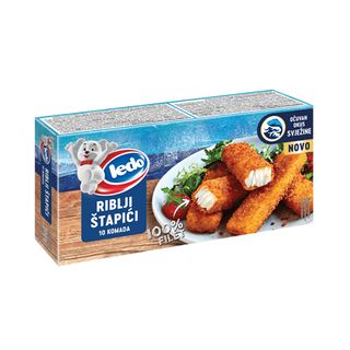 PANIRANI RIBLJI STAPICI 100% FILET 300G LEDO