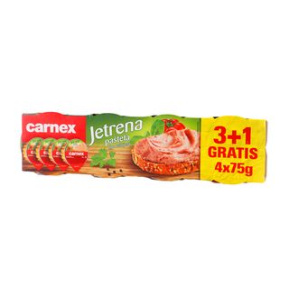 Jetrena Pasteta 75Gr 3+1 Gratis Carnex
