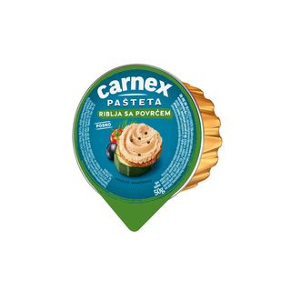Riblja Pasteta Sa Povrcem 50Gr Carnex
