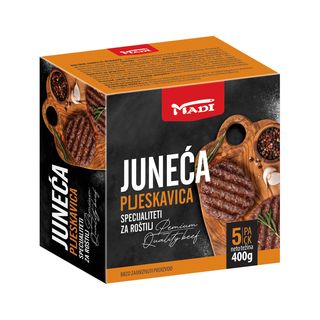 Junece Pljeskavice 400G Madi