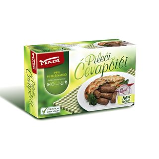 Pileci Cevapcici 400Gr.Zamrznuti Madi