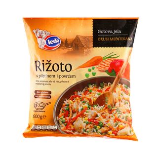 Rizoto Sa Povrcem I Piletinom 600G Ledo