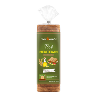 Tost Hljeb Integrale S Maslinovim Uljem 500G Tvojih 5 Minuta