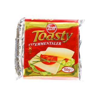Toasty Emmentaler 150Gr Zott