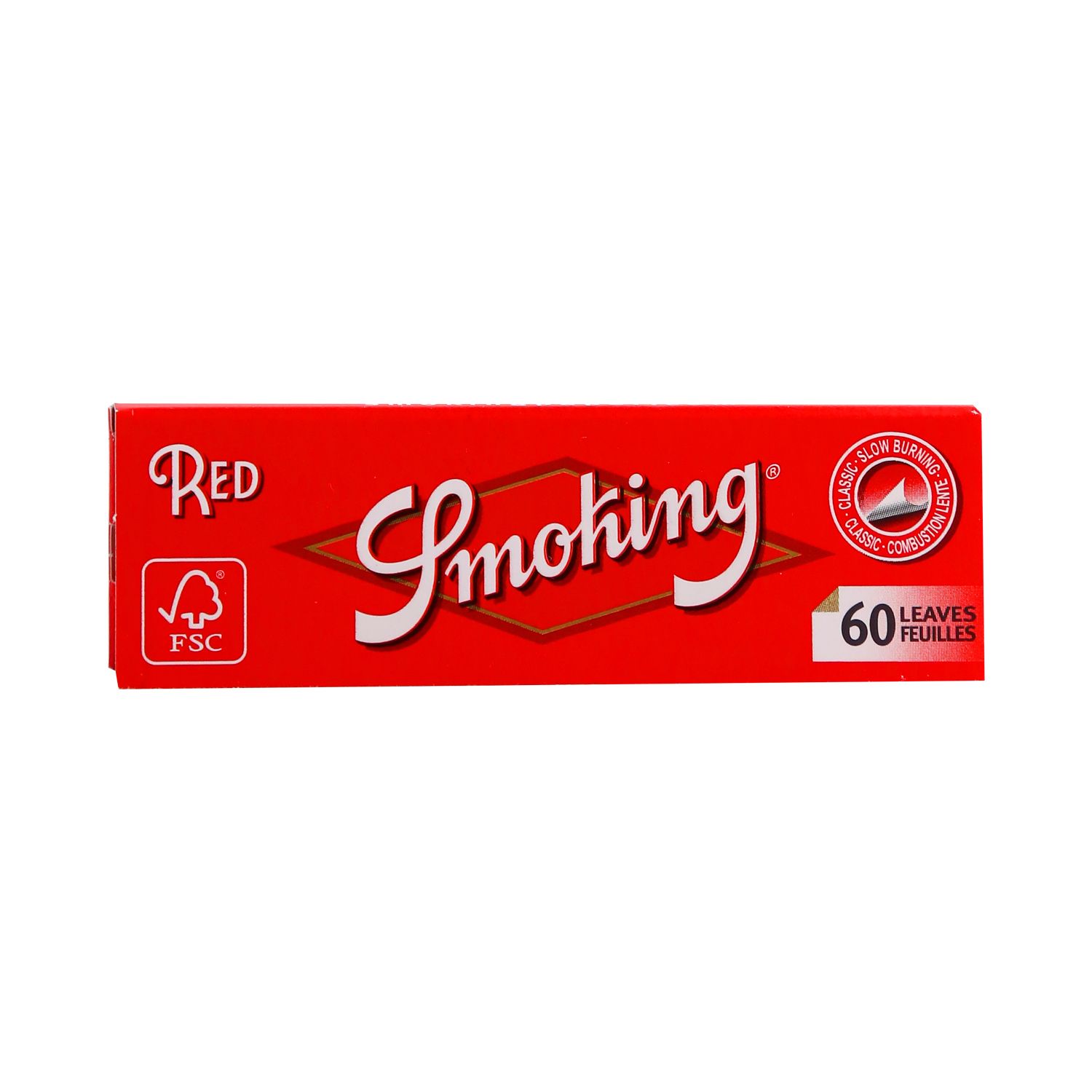 Smoking Papel Enrolar N. 8 Red 60un