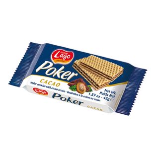 GAUFFRETTE POKER CACAO LAGO 45