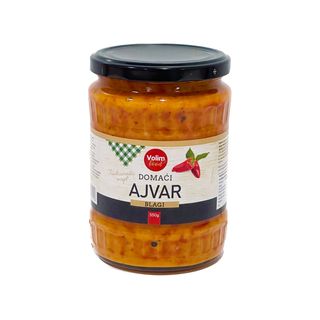 Domaci Ajvar Blagi 550G Volim