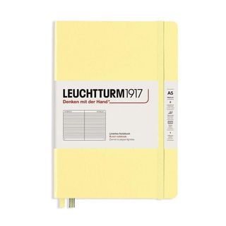 Тефтер А5 Leuchtturm1917 Smooth Colors - Vanilla, твърди корици, 365485