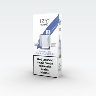 IZY PRO BOX Blueberry Sour Raspberry 20mg