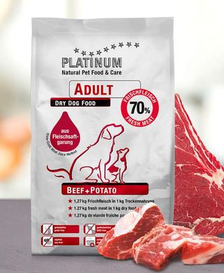 PLATINUM ADULT GOVEDINA 5 KG