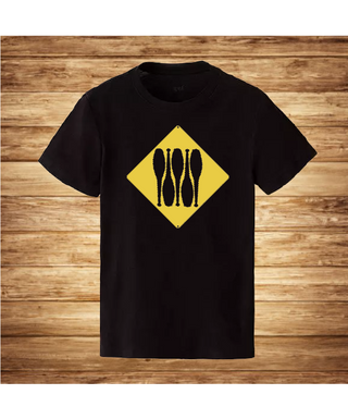 5 JUGGLING CLUBS crna muška majica t-shirt