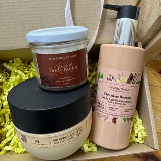 Шоколадова експлозия - душ гел, крем за тяло и маска