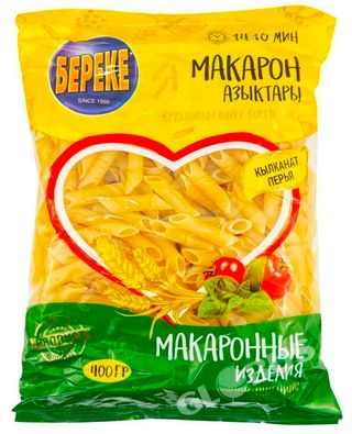 Паста Bereke с перьями, 400г