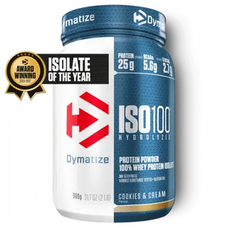 DYMATIZE ISO 100 900g бисквити и крем