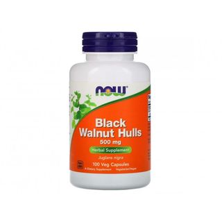 NOW Black Walnut Hulls 500mg 100 caps