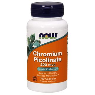NOW Chromium Picolinate 200мкг. 100 капсули