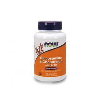 NOW Glucosamine & Chondroitin with MSM 90 капсули