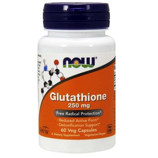NOW Glutathione (250mg), 60 caps
