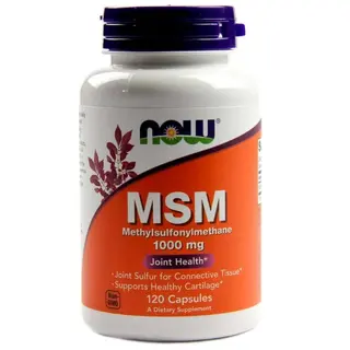 NOW MSM 1000mg 120 caps