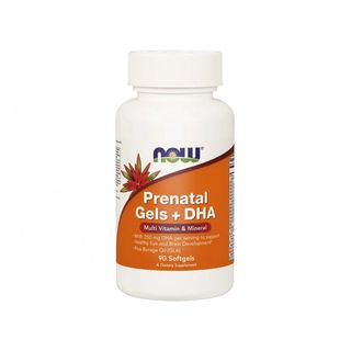 NOW Prenatal Gels + DHA 90 softgels
