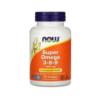NOW Super Omega 3-6-9 1200 mg - 90 softgels