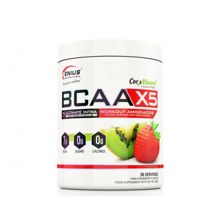 GENIUS NUTRITION BCAA-X5 (360g), 30serv ягода киви