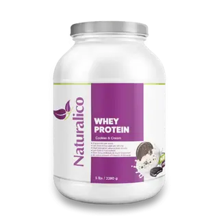 NATURALICO Whey Protein 2270 гр бисквити и крем
