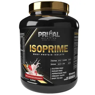 PRIMAL NUTRITION - ISOPRIME 2000g - Бял шоколад с ягода