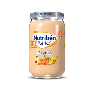 Ppotito De 4 Frutas 235 Gramos Nutriben N1988225