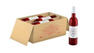 Трастена Малиново Розе (6бр х 750мл)