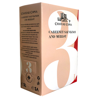 Каберне Совиньон/Мерло 3 л - Шато Копса, България