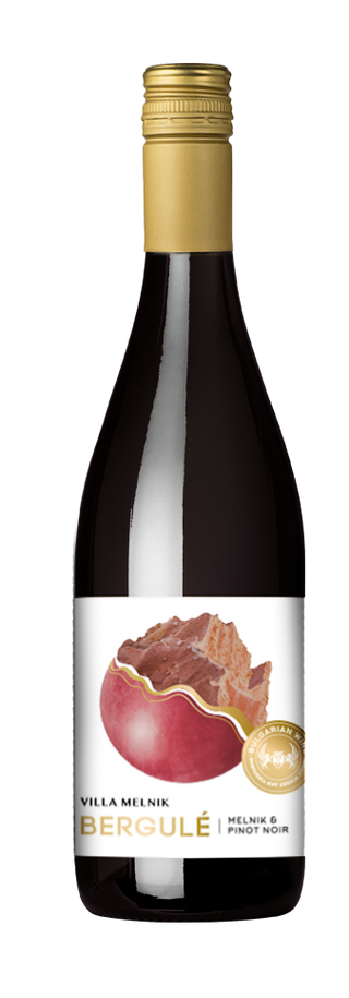 Каберне Совиньон/Сира/Мерло/Мелник "Бергуле" 0.75 л  - Вила Мелник, България