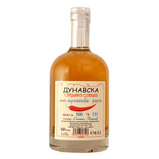 Дунавска Люта Ракия 0.5 л - Видинска Гъмза, България