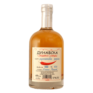 Дунавска Люта Ракия 0.5 л - Видинска Гъмза, България