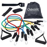 OstroVit Тренировъчен комплект ластици 11 части / Resistance Band Set