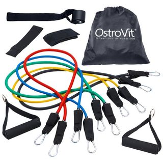 OstroVit Тренировъчен комплект ластици 11 части / Resistance Band Set