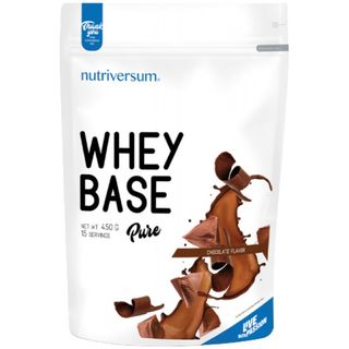 Nutriversum Whey Base | Whey Protein Concentrate + Milk Protein [450 грама, 15 Дози]