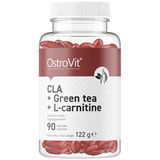 OstroVit CLA + Green Tea + L-Carnitine [90 Гел капсули, 90 Дози]