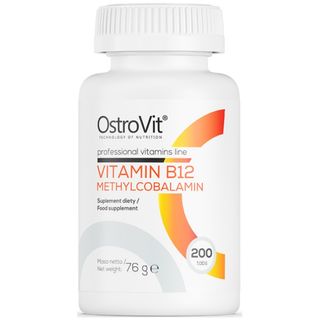 OstroVit Vitamin B12 / Methylcobalamin 400 mcg [200 Таблетки, 200 Дози]