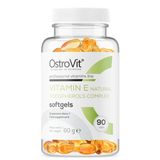 OstroVit Vitamin E / Natural Tocopherols Complex [90 Гел капсули, 90 Дози]